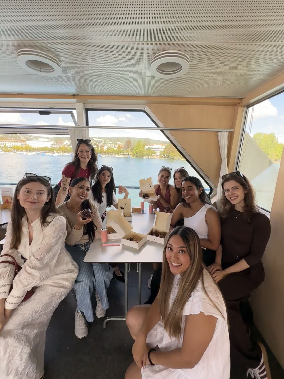 Girls laughing during the last Friendship Accelerator